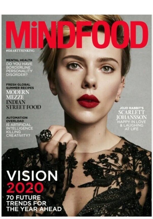 MINDFOOD magazine side cover  January/February 2020