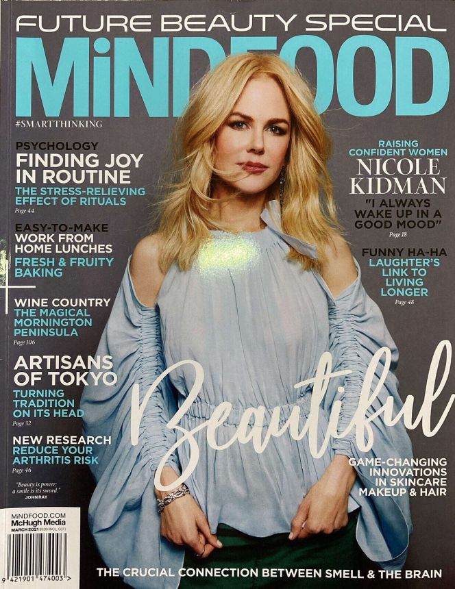 MINDFOOD magazine side cover  March 2021