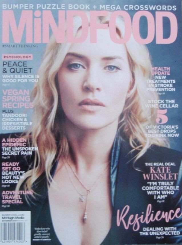 MINDFOOD magazine side cover  November 2021