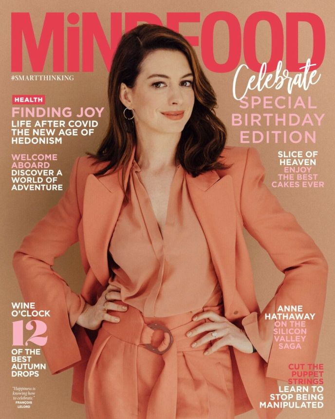 MINDFOOD magazine side cover  April 2022