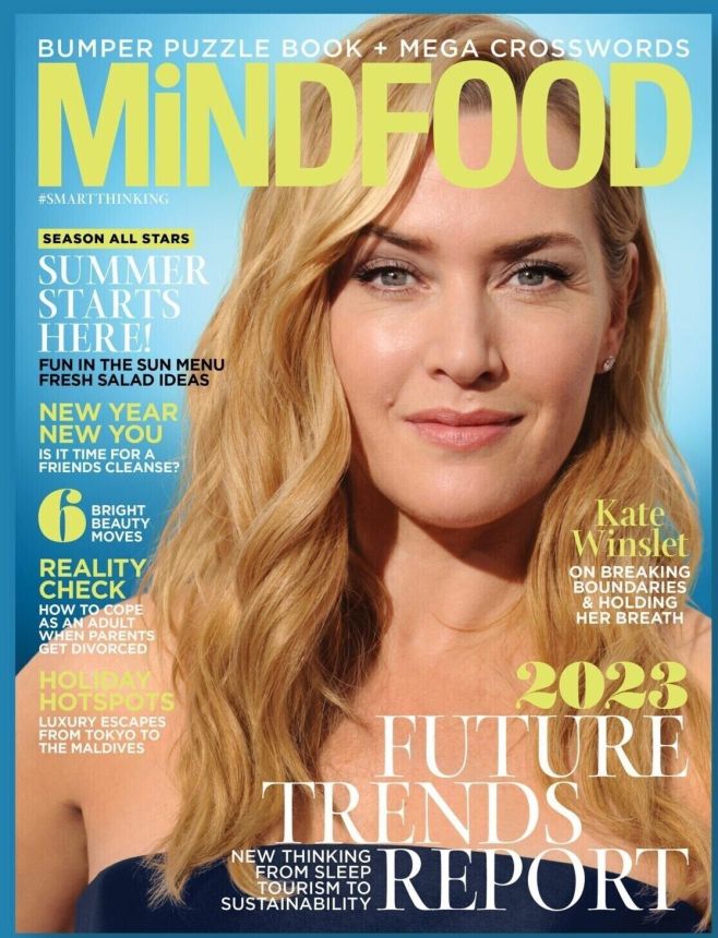 MINDFOOD magazine side cover  January/February 2023