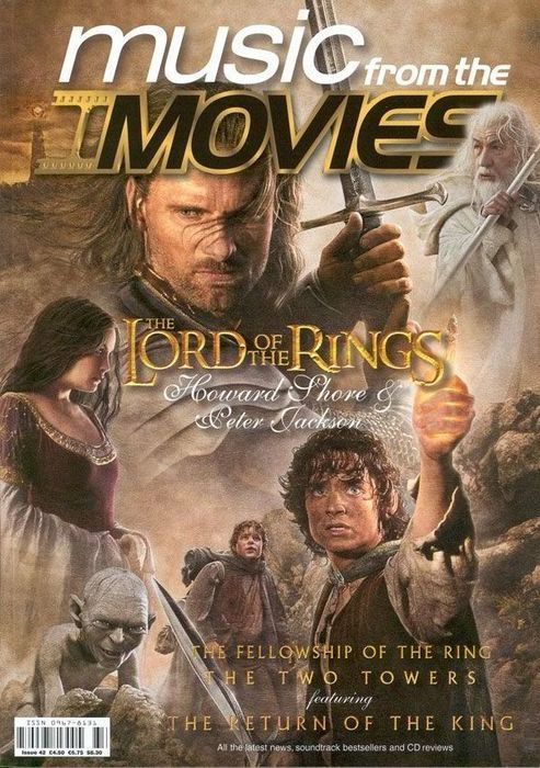 MUSIC FROM THE MOVIES magazine side cover Issue 42  2004