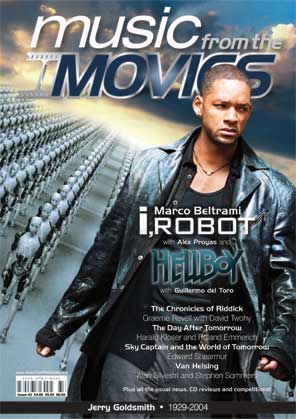 MUSIC FROM THE MOVIES magazine side cover Issue 43  2004