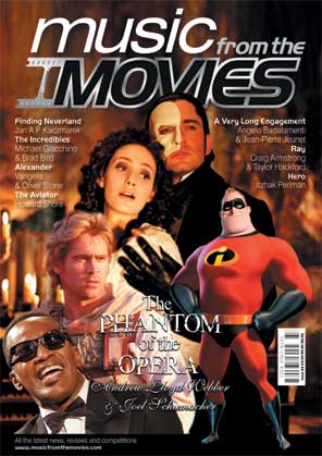MUSIC FROM THE MOVIES magazine side cover Issue 44  2005