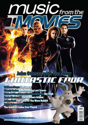 MUSIC FROM THE MOVIES magazine side cover Issue 47  2005