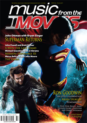 MUSIC FROM THE MOVIES magazine side cover Issue 50 /51 2006