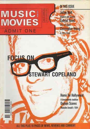 MUSIC FROM THE MOVIES magazine side cover Issue 20 Summer 1998