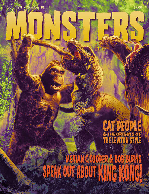 MONSTERS FROM THE VAULT magazine side cover Issue 18 Summer 2004