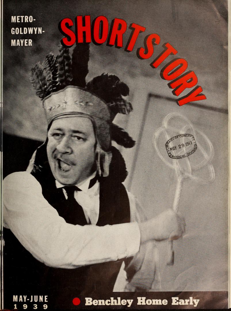 MGM SHORT STORY magazine side cover May/June 1939