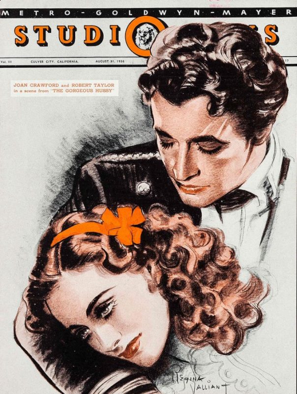 MGM STUDIO NEWS magazine side cover 31 August 1936