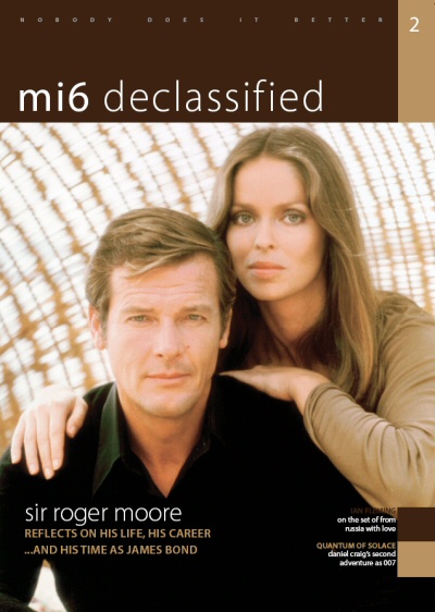 MI6 CONFIDENTIAL magazine side cover Issue 2 February 2008