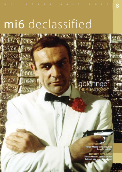 MI6 CONFIDENTIAL magazine side cover Issue 8 Dec./January/February 2011