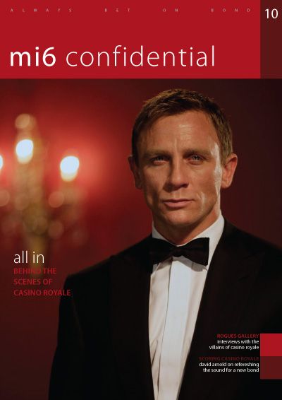MI6 CONFIDENTIAL magazine side cover Issue 10 June/July/August 2011