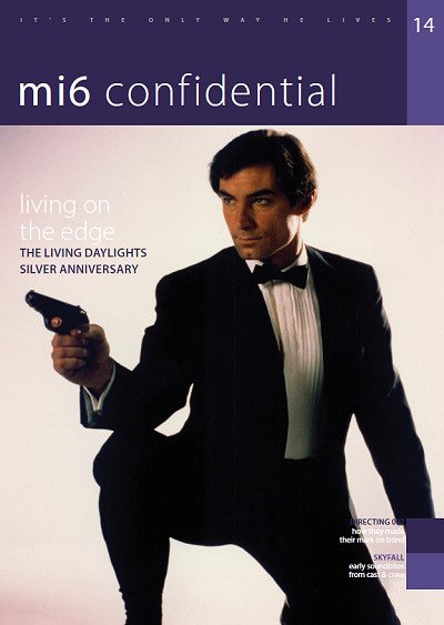 MI6 CONFIDENTIAL magazine side cover Issue 14 March/April/May 2012