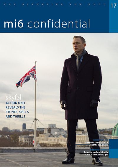 MI6 CONFIDENTIAL magazine side cover Issue 17 August/September 2012