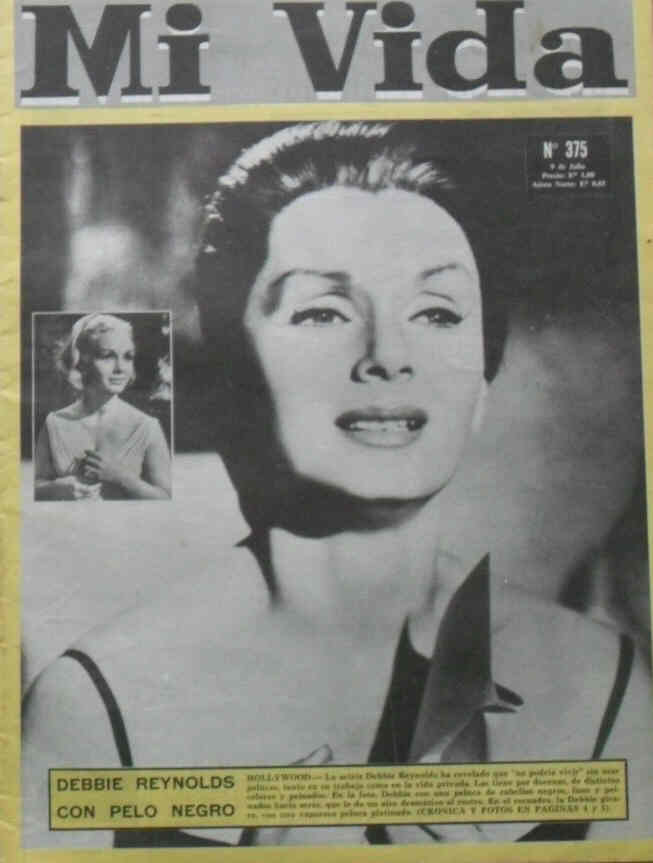 MI VIDA magazine side cover Issue 375 9 July 1965