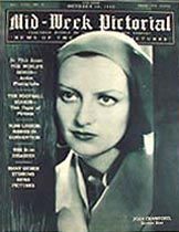 MID-WEEK PICTORIAL magazine side cover  1930