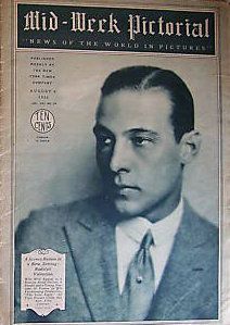 MID-WEEK PICTORIAL magazine side cover 6 August 1925