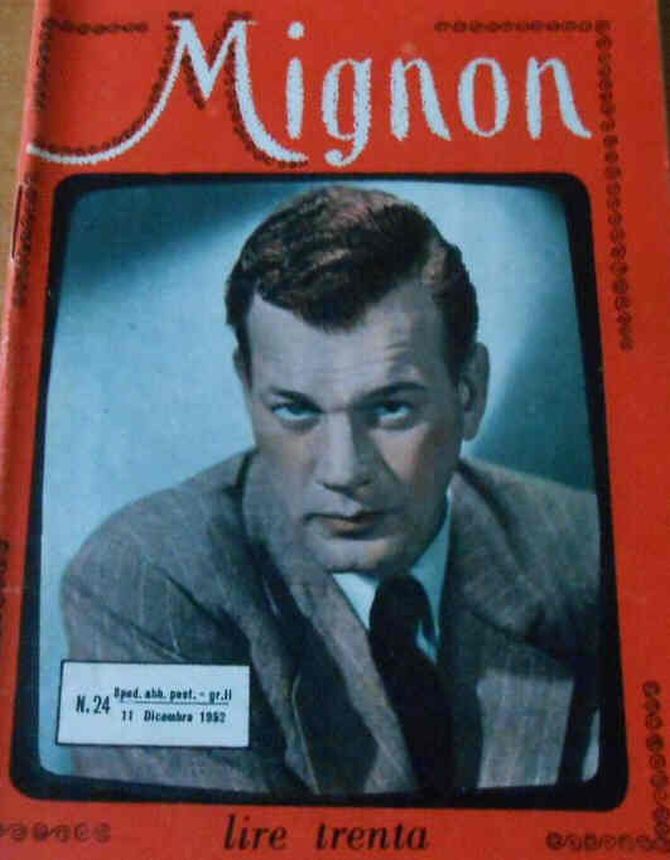 MIGNON magazine side cover Issue 24 11 December 1952
