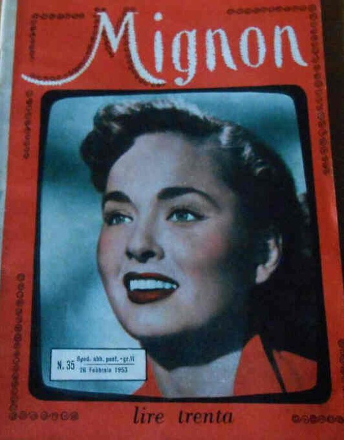 MIGNON magazine side cover Issue 35 26 February 1953