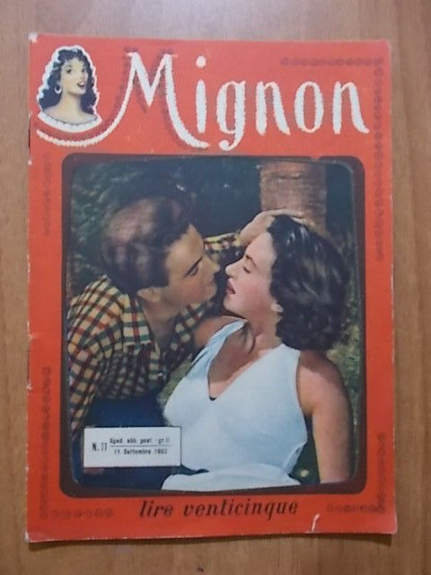 MIGNON magazine side cover Issue 11 11 September 1952
