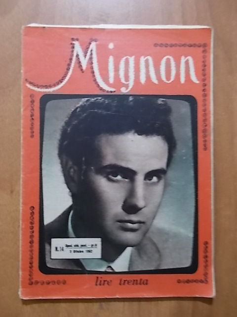 MIGNON magazine side cover Issue 14 2 October 1952