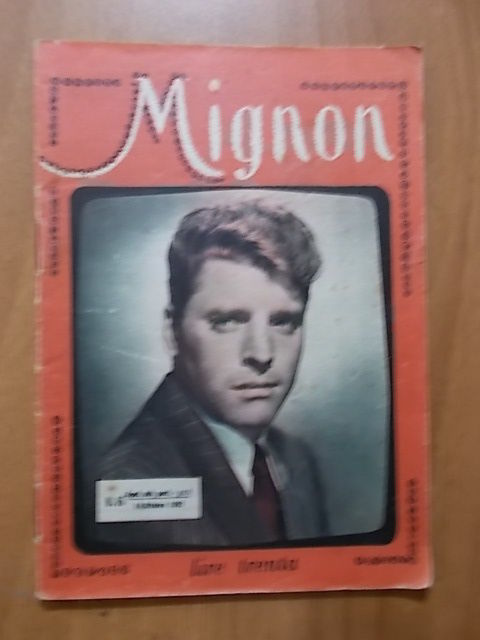 MIGNON magazine side cover Issue 16 16 October 1952