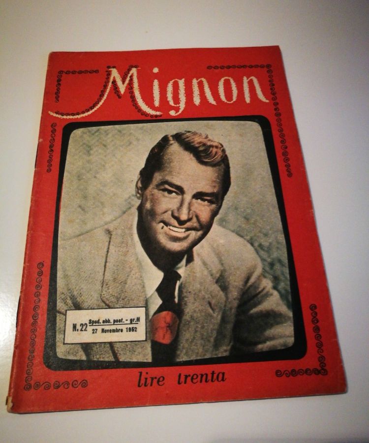 MIGNON magazine side cover Issue 22 27 November 1952