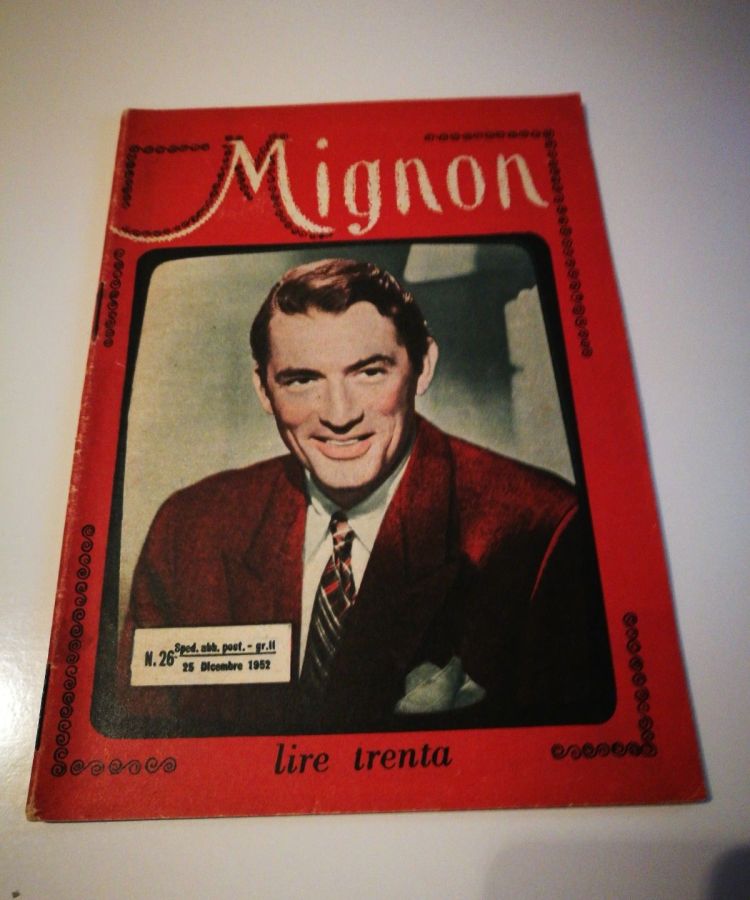 MIGNON magazine side cover Issue 26 25 December 1952