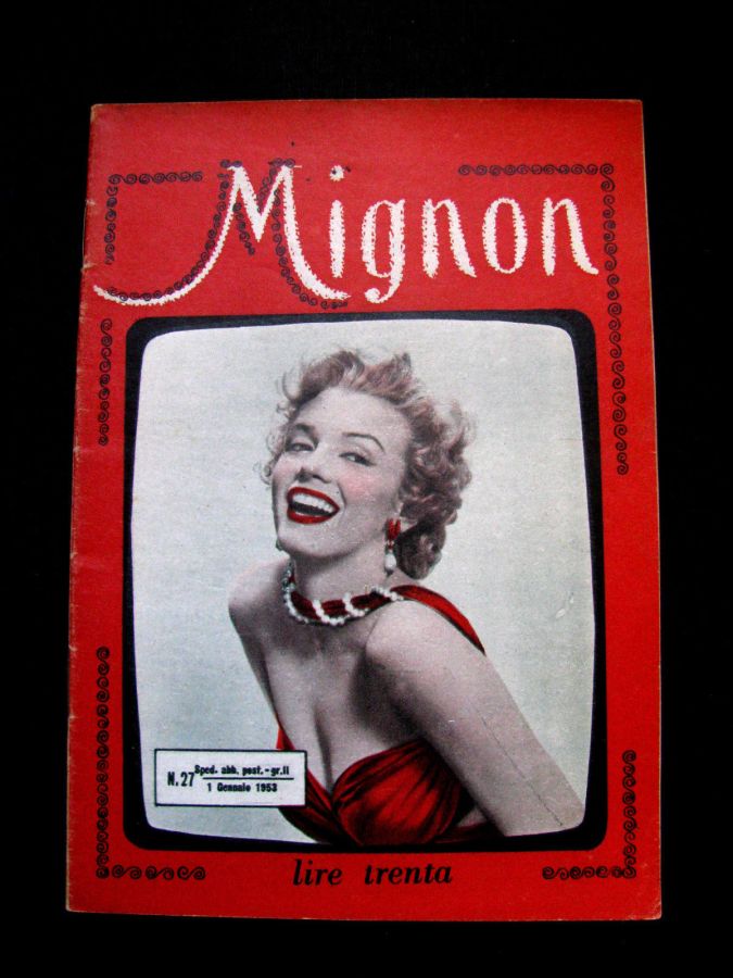 MIGNON magazine side cover Issue 27 1 January 1953