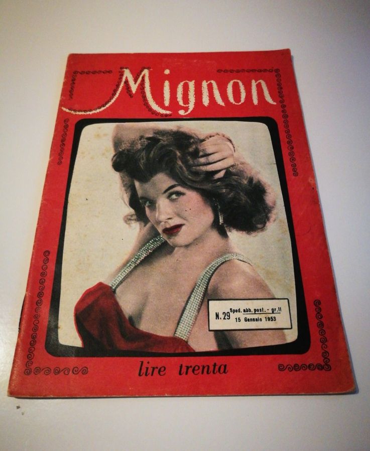 MIGNON magazine side cover Issue 29 15 January 1953