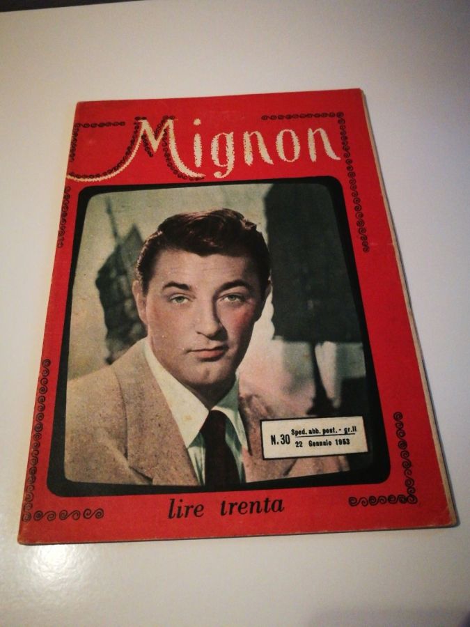 MIGNON magazine side cover Issue 30 22 January 1953