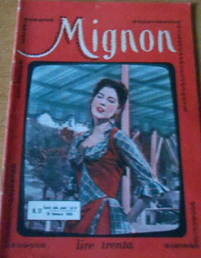MIGNON magazine side cover Issue 31 29 January 1953