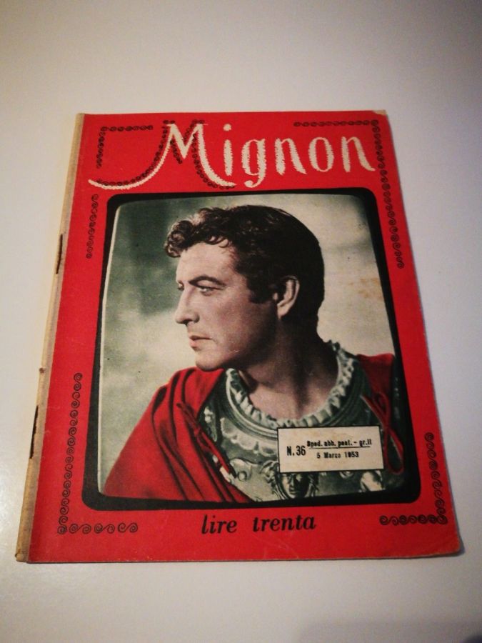 MIGNON magazine side cover Issue 36 5 March 1953