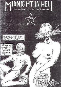 MIDNIGHT IN HELL magazine cover Issue 7 September 1991