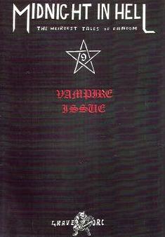 MIDNIGHT IN HELL magazine side cover Issue 9 March 1993