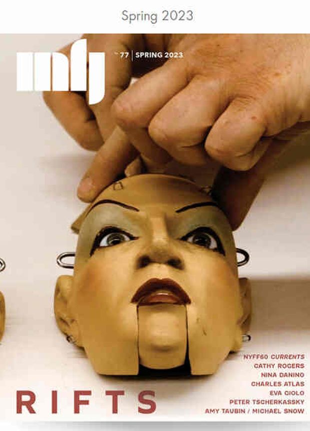 MILLENNIUM FILM JOURNAL magazine side cover Issue 77 Spring 2023