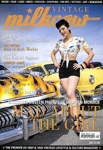 MILKCOW magazine side cover Issue 26 August 2011