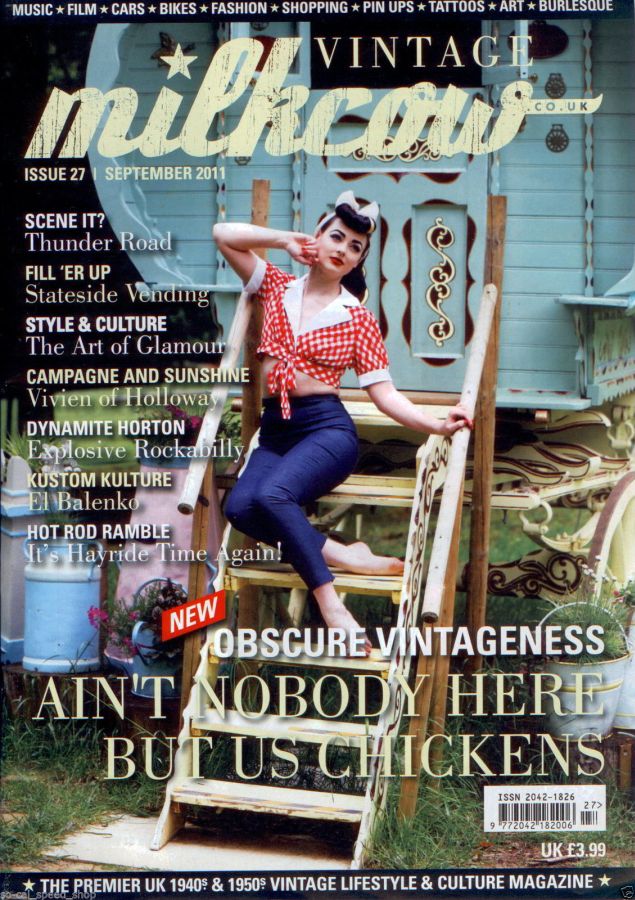MILKCOW magazine side cover Issue 27 September 2011