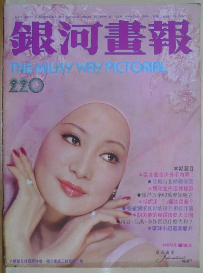 MILKY WAY PICTORIAL magazine side cover Issue 220  August 1976