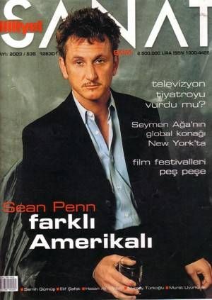 MILLIYET SANAT DERGISI magazine side cover Issue 535  October 2003