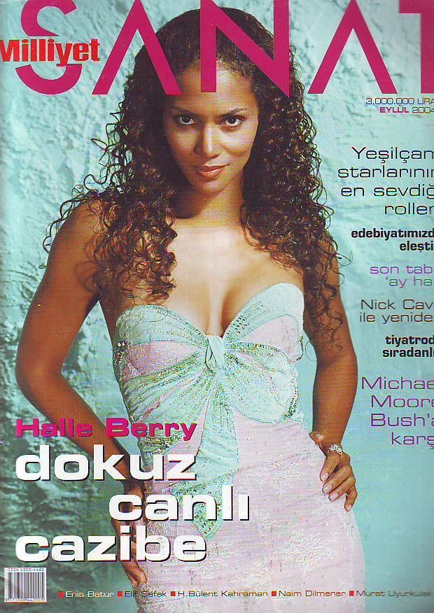 MILLIYET SANAT DERGISI magazine side cover Issue 546  September 2004