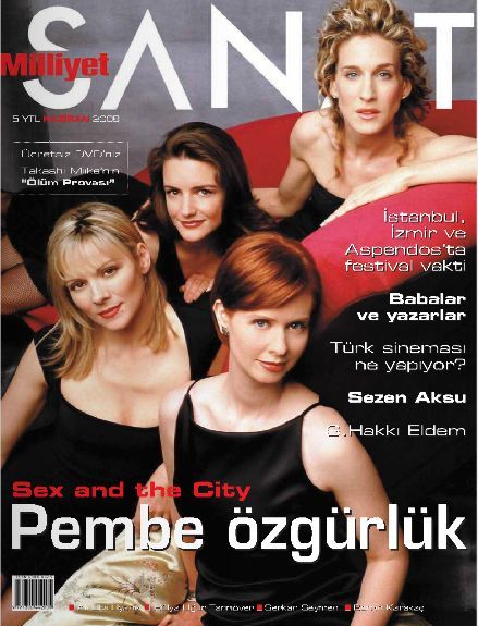 MILLIYET SANAT DERGISI magazine side cover Issue 591  June 2008