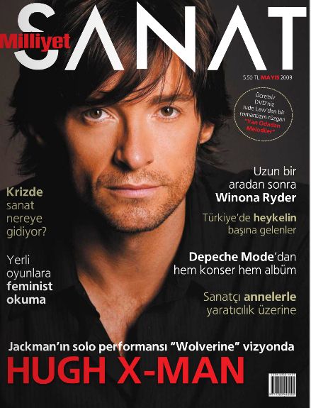 MILLIYET SANAT DERGISI magazine side cover Issue 602  May 2009