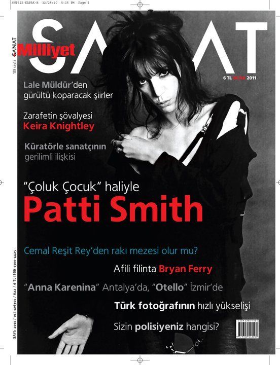 MILLIYET SANAT DERGISI magazine side cover Issue 622  January 2011