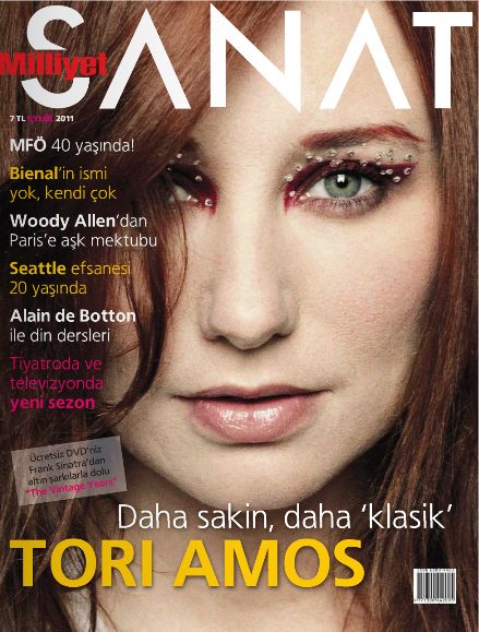 MILLIYET SANAT DERGISI magazine side cover Issue 630  September 2011
