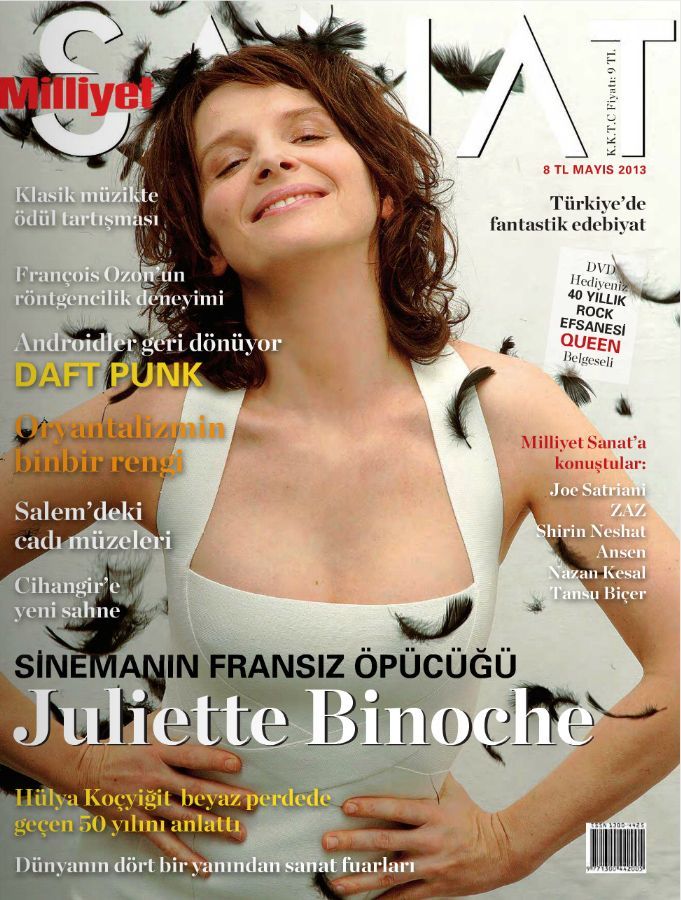 MILLIYET SANAT DERGISI magazine side cover Issue 650  May 2013