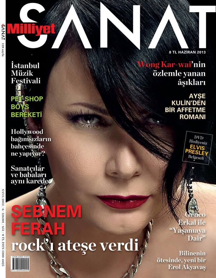 MILLIYET SANAT DERGISI magazine side cover Issue 651  June 2013