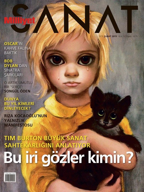 MILLIYET SANAT DERGISI magazine side cover Issue 671  February 2015