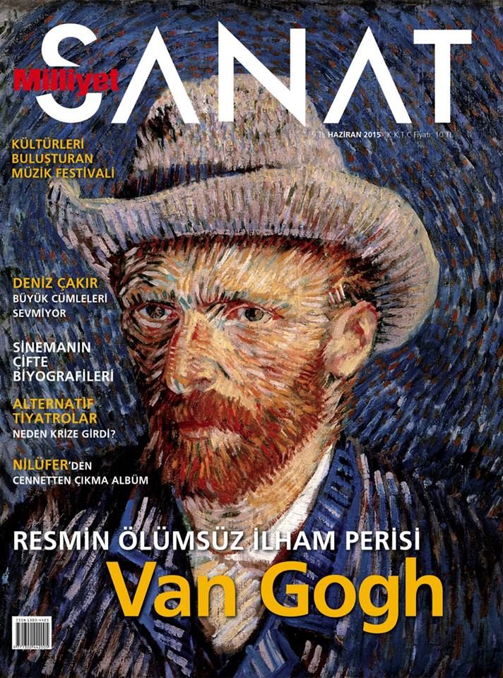MILLIYET SANAT DERGISI magazine side cover Issue 675  June 2015